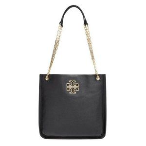 Tory Burch Women’s Britten Swingpack Leather Bag, Black